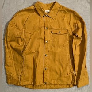Taylor Stitch - Lombardi Jacket in Mustard Dry Wax - XXL/46 - Halley Stevensons